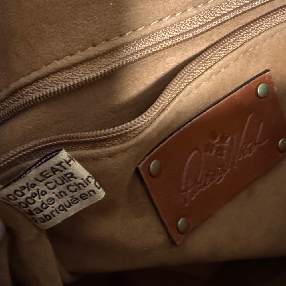 Patricia Nash Brown Tooled Leather Crossbody Bag - Picture 4 of 16